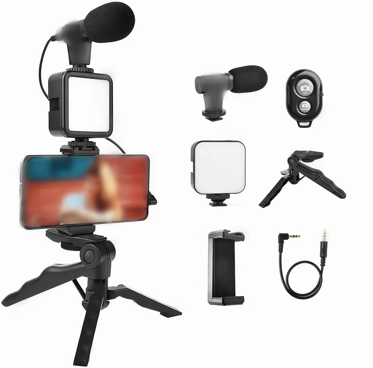 AY-49 Vlogging Video Making Kit for Smartphone & Camera β Video Recording, Photography & Studio Setup