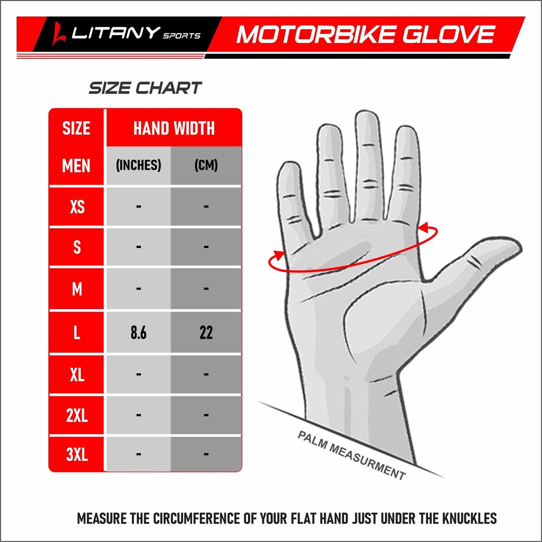 Motorcycle Gloves, Track L245