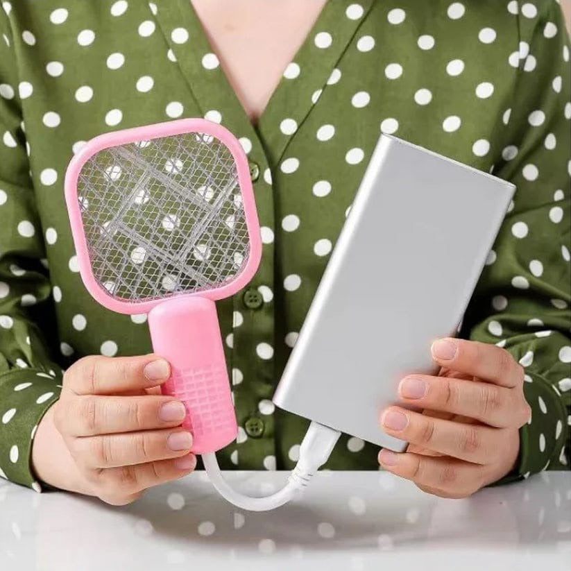 Mini USB Electric Mosquito Racket (Random Colour)