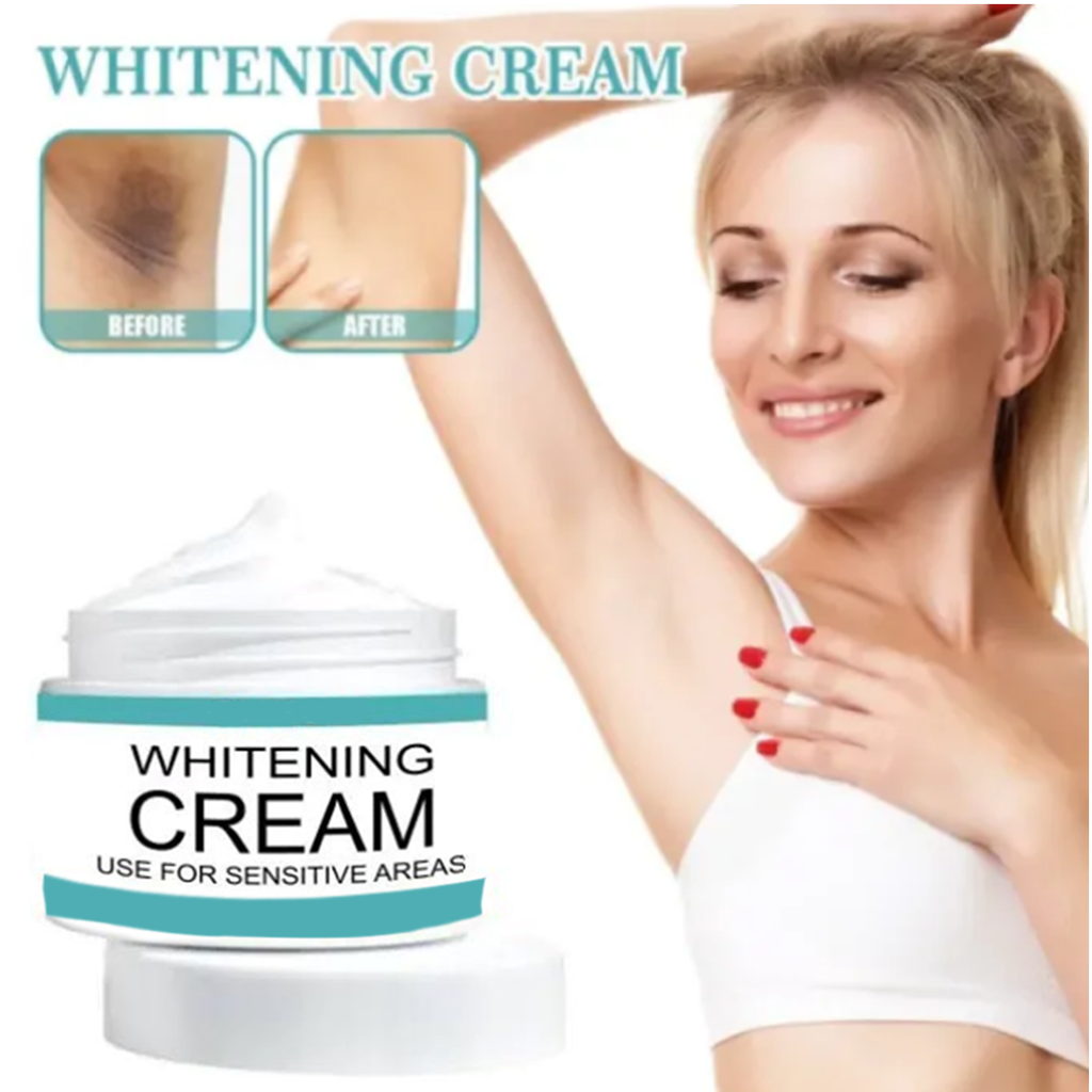 Pack Of 2 | Sensitive Area Whitening Cream for Private Parts, Underarms, Inner Thighs, and Dark Spot Lightening -30ml