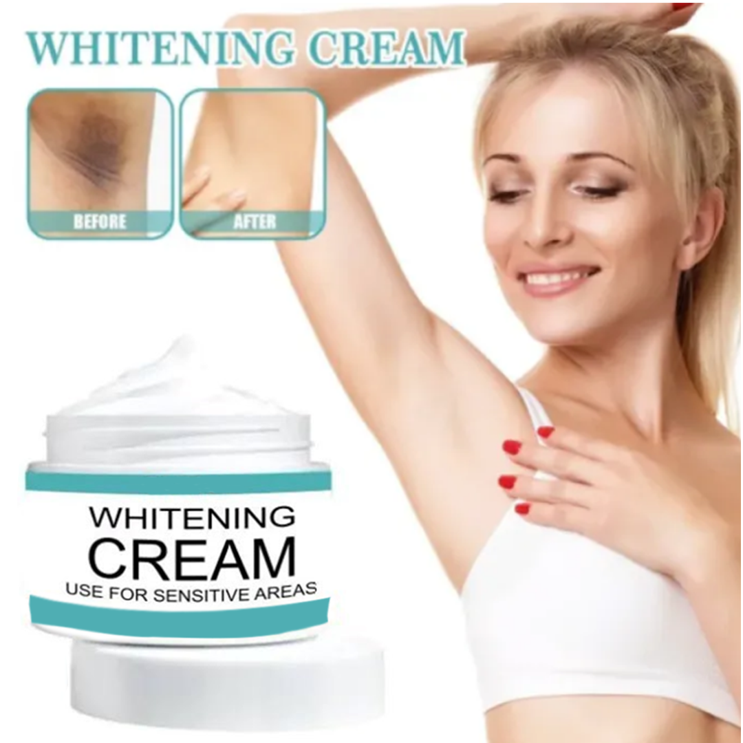 Pack Of 2 | Sensitive Area Whitening Cream for Private Parts, Underarms, Inner Thighs, and Dark Spot Lightening -30ml