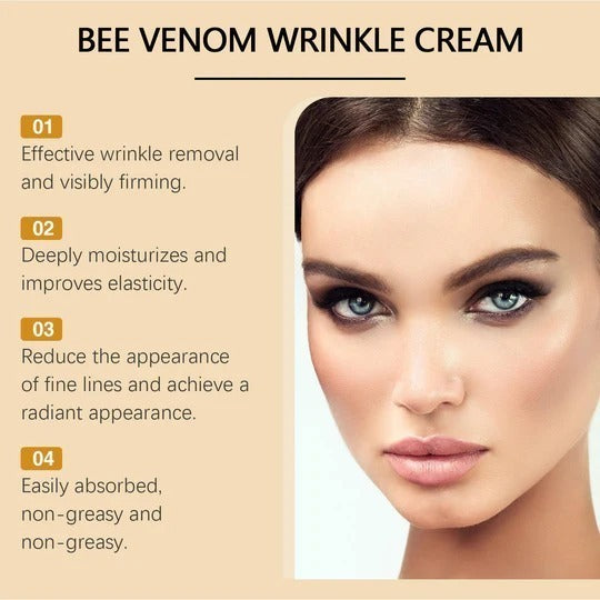 (Buy 1 Get 1 Free) Botox Bee Venom Whitening & Moisturizing Cream – Anti-Aging, Brightening & Skin Firming Facial Care (100g)
