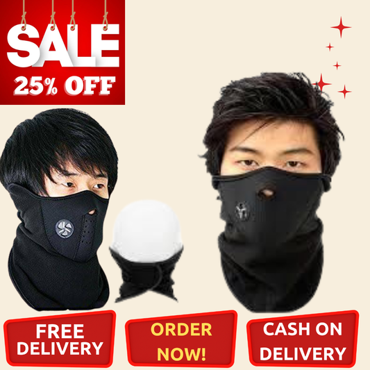 1 Pc Fleece Face Mask