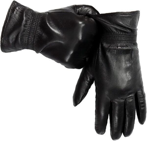 Premium Leather Bike Gloves - 1 Pair | Durable & High Quality