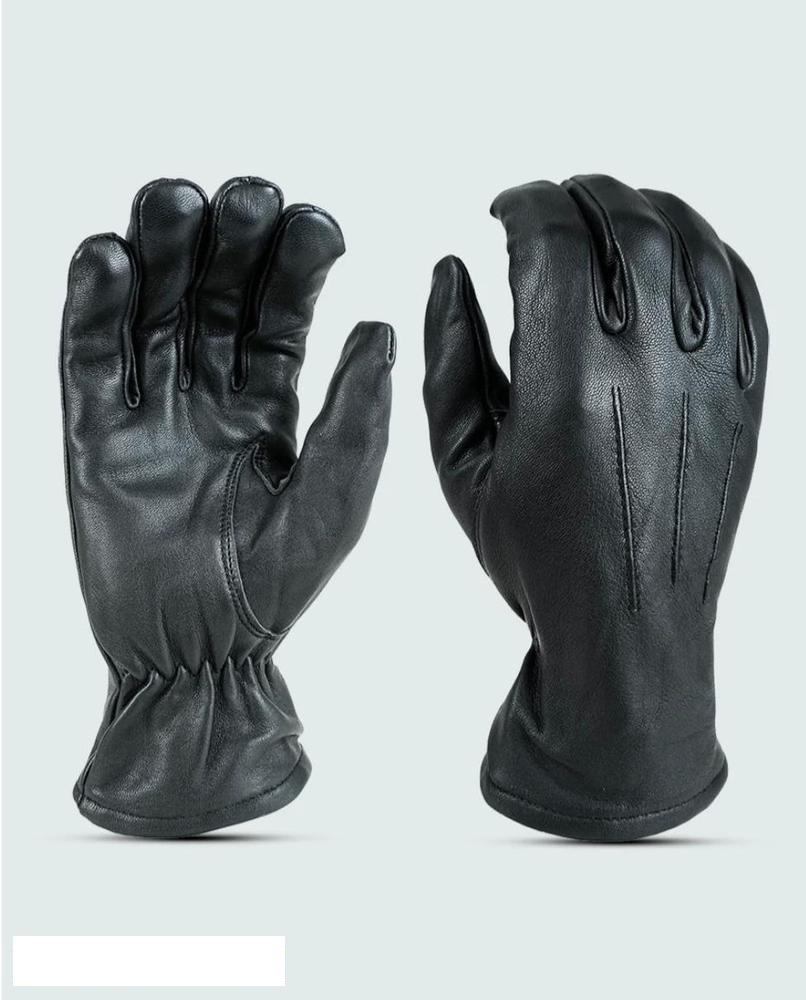 2 Pcs Leather Plain Leather Gloves